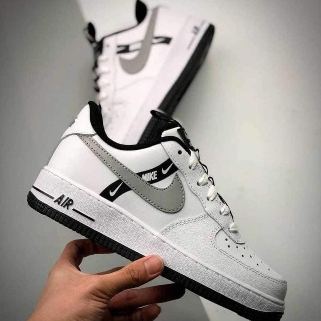 Air force one blanco gris negro