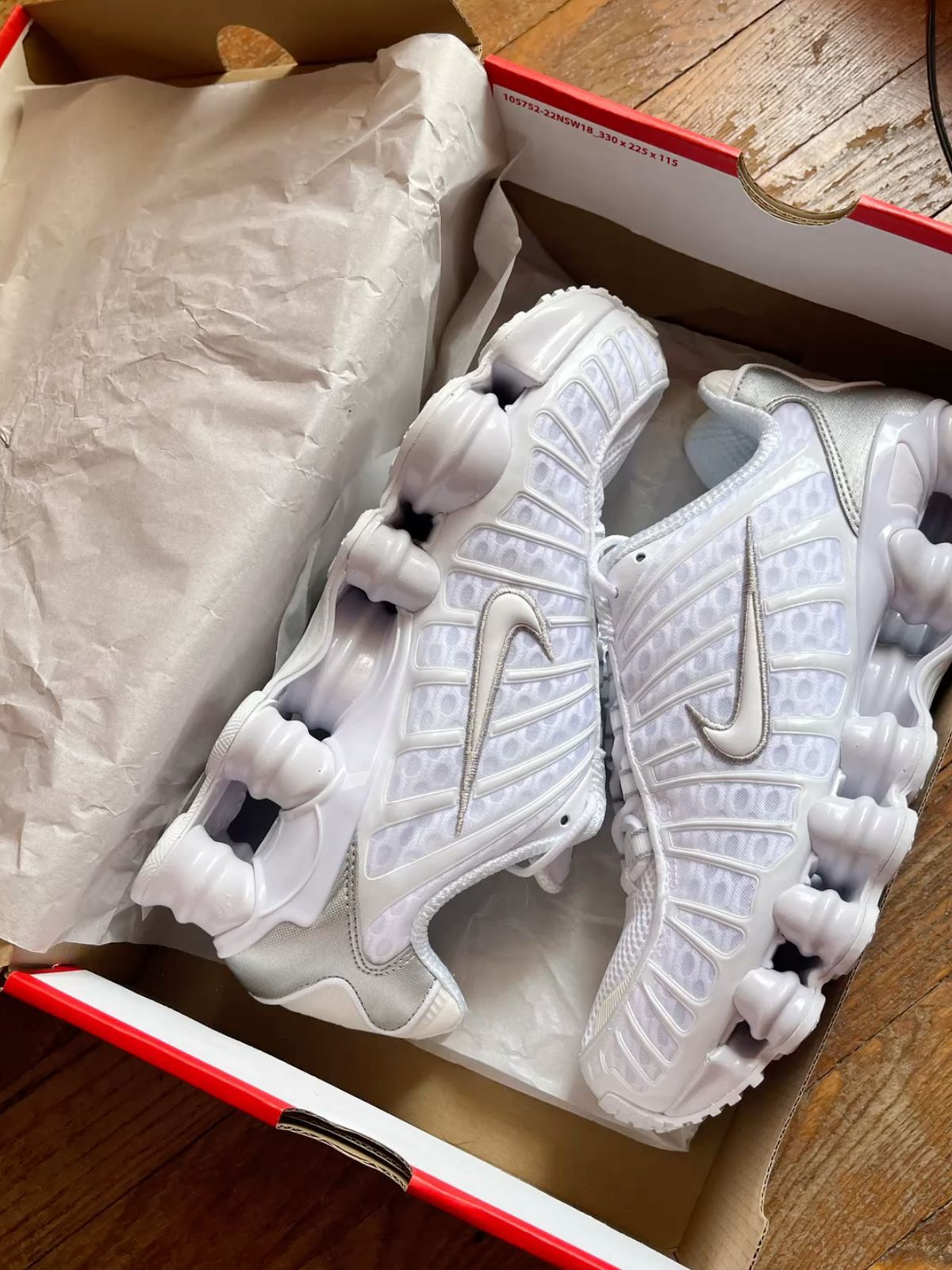 Nike Shox blanco