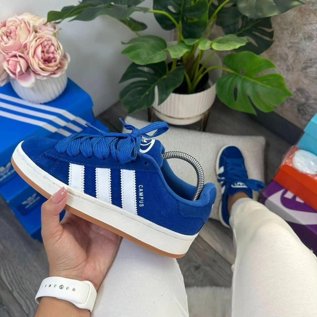 Adidas Campus Azul y Blanco