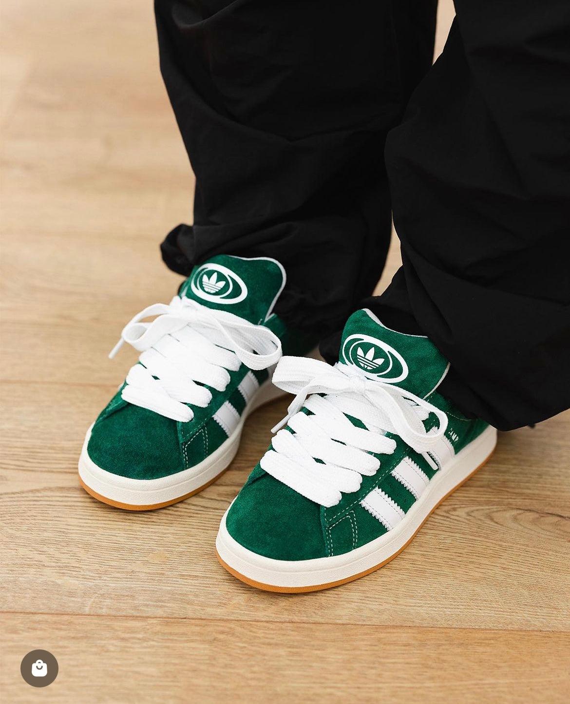 Adidas Campus 00S Verde y Blanco