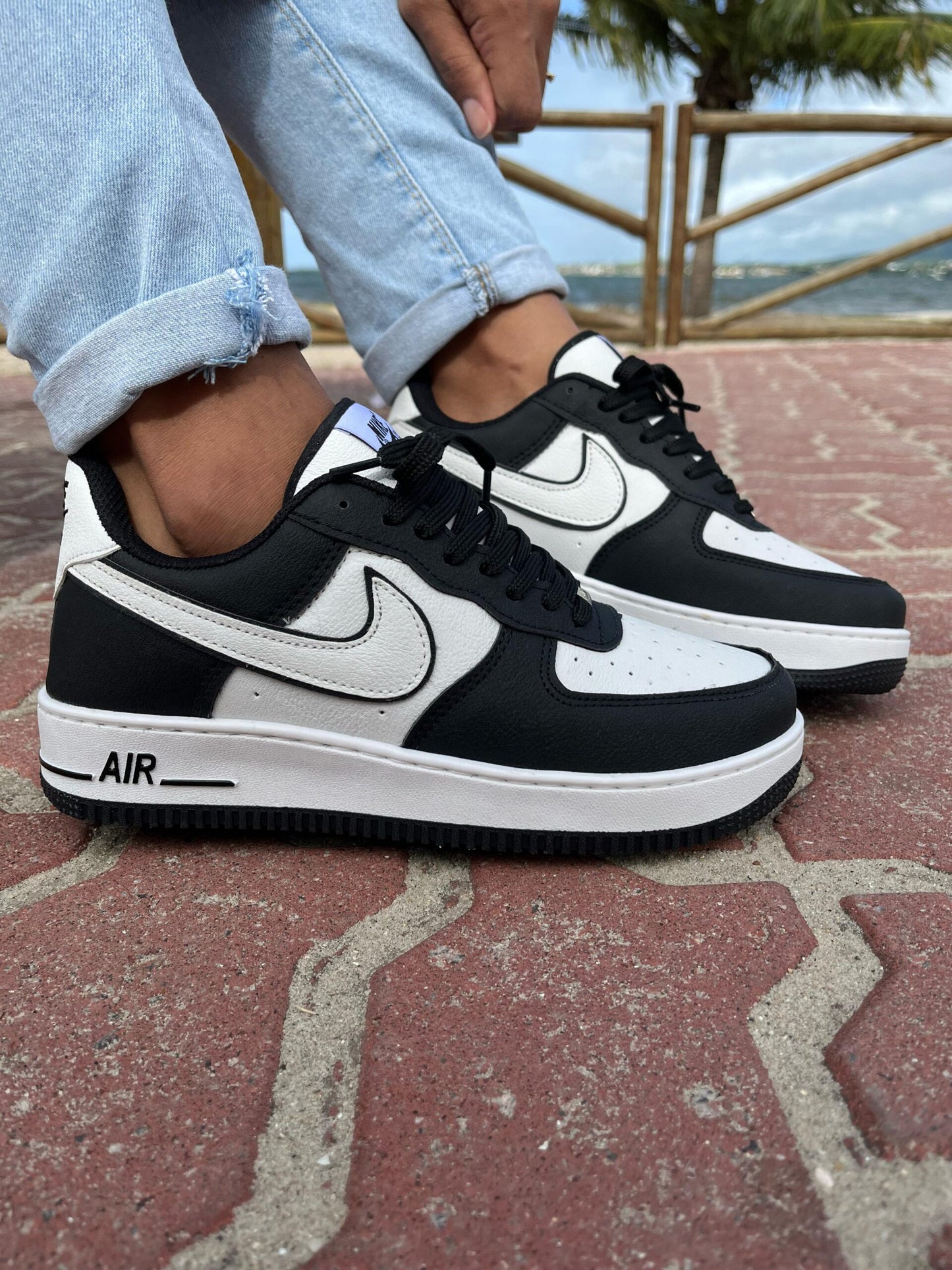 Air Force One Negro y Blanco