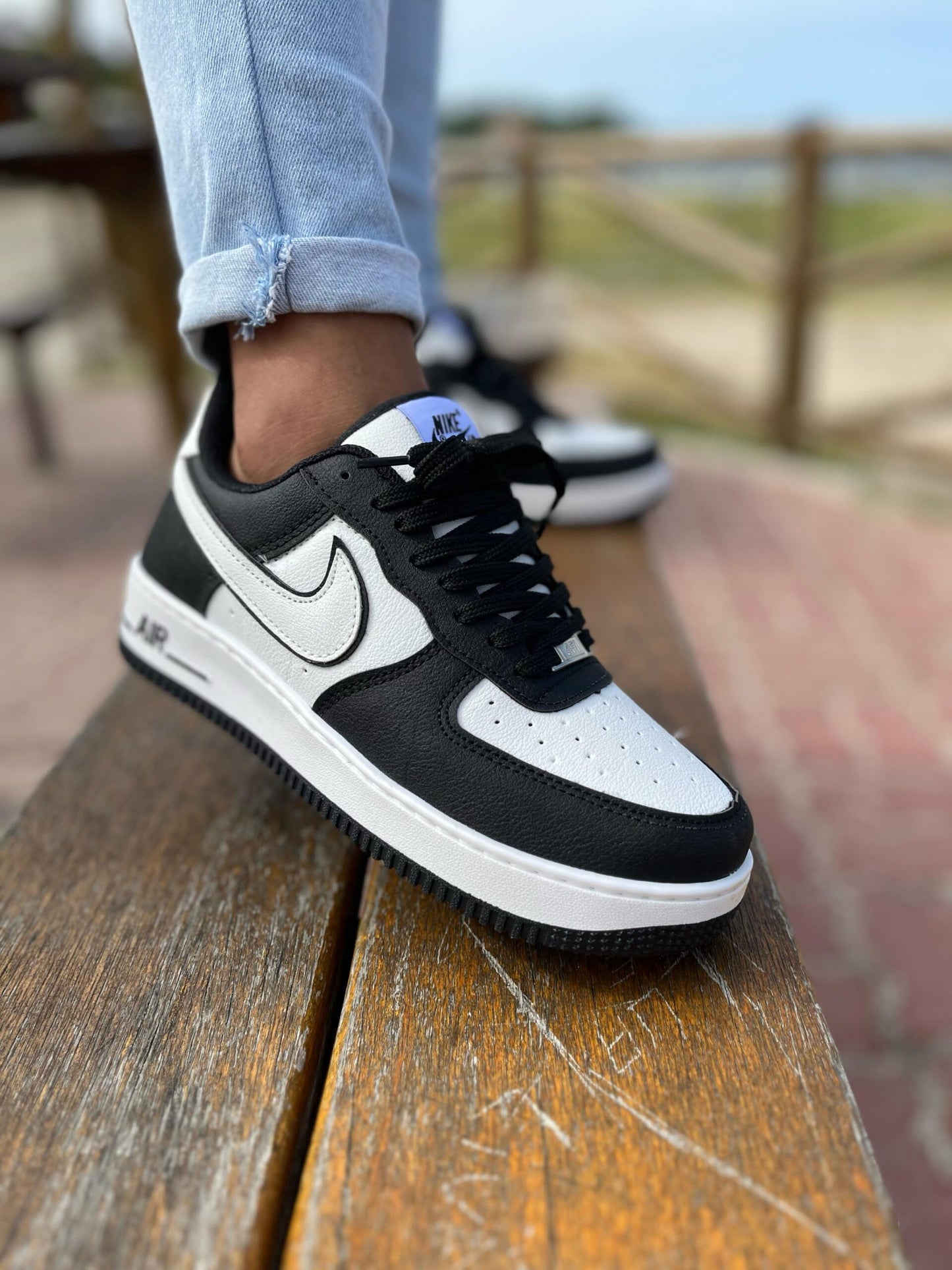 Air Force One Negro y Blanco