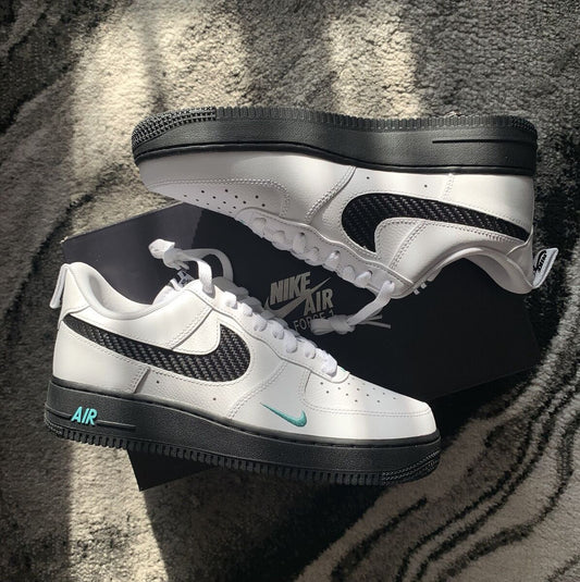 Air force blanco negro y azul