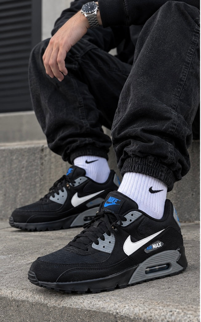 Nike Air Max 90 Negro Y Blanco