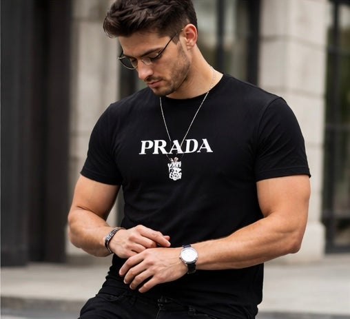 Tshirts Prada Negro