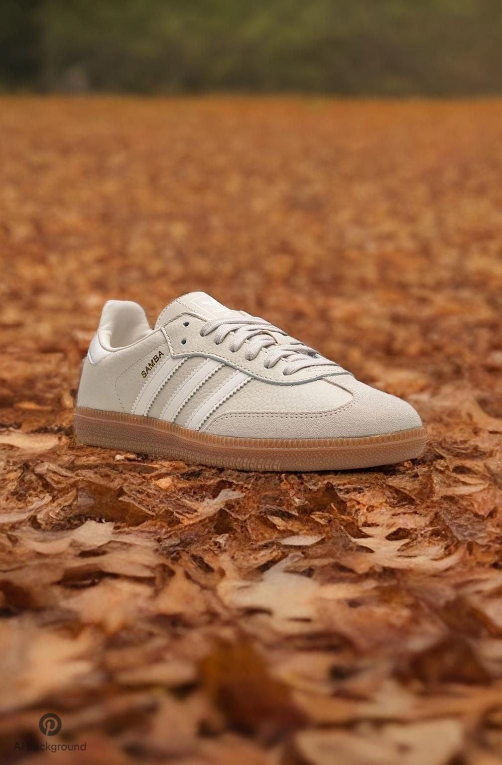 Adidas Samba OG Bejes y Blancas
