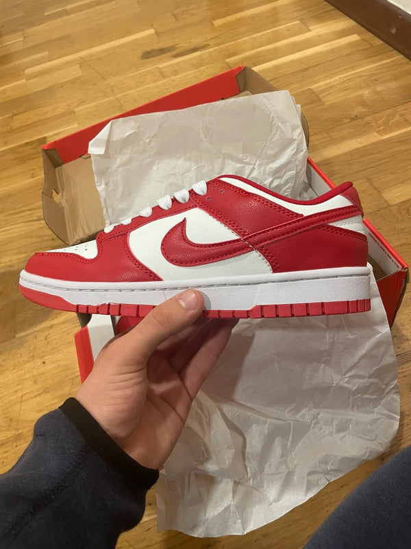 Nike Dunk blanco y rojo