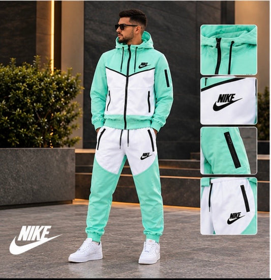 Chandal Nike Tech Verde Y Blanco