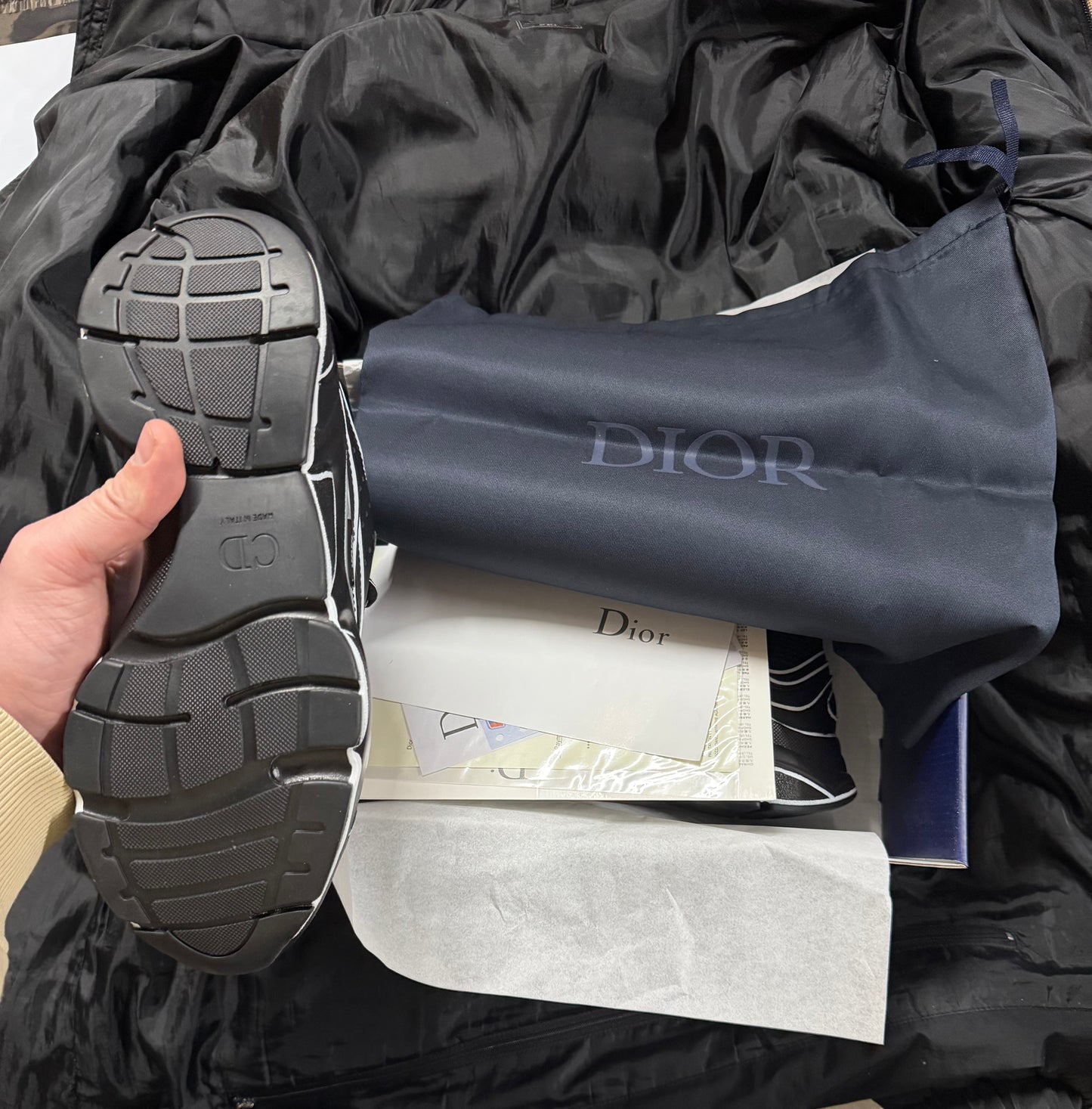 Dior B22 Negro personalizado