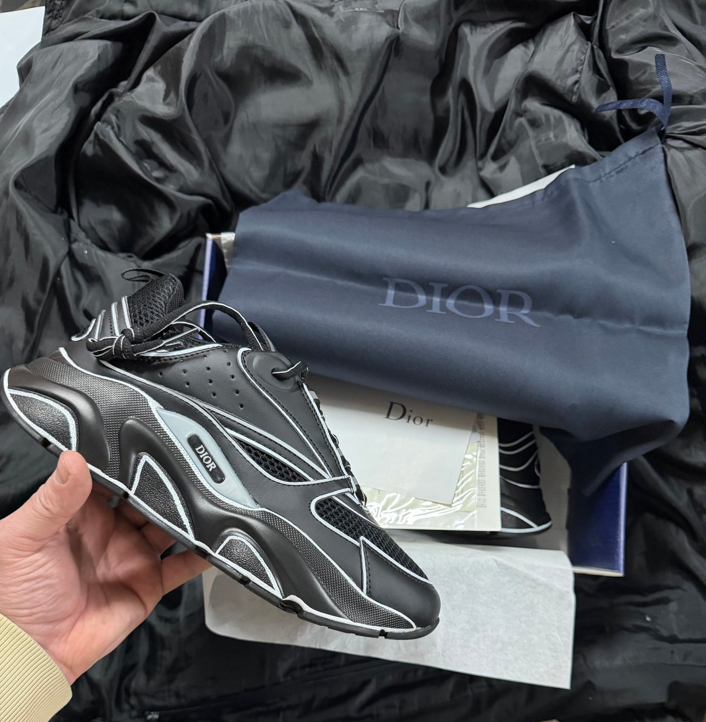 Dior B22 Negro personalizado