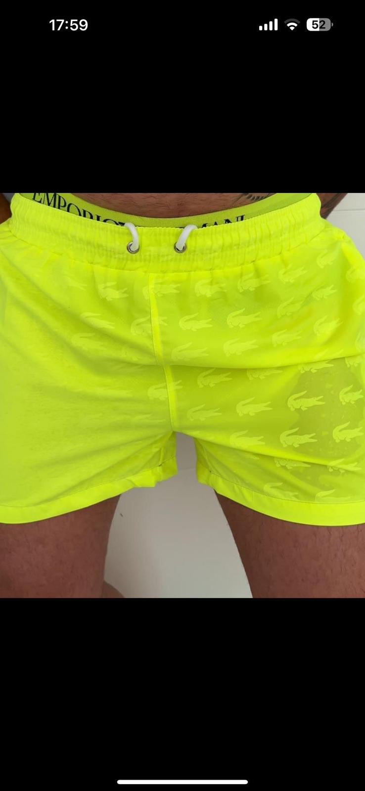 Pantalones cortos Lacoste verde