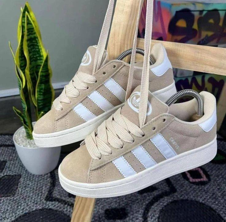 Adidas Campus 00S Beje y Blanco