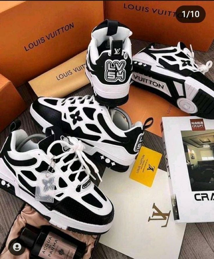 LV Skate Azul y Negro